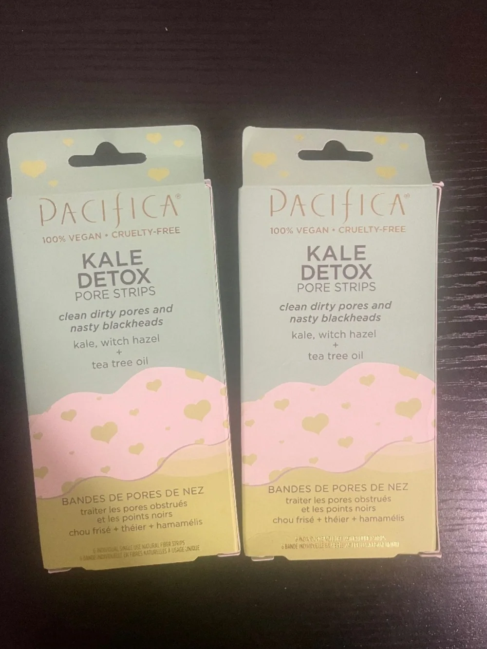 PACIFICA Kale Detox Pore Strips Nore Pore Strips 12 in total (2 Pack)